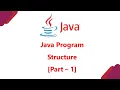 Tutorial 14 Java Program Structure Part 1 Hindi LEARN2EARN LABS