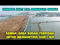 UPDATE Tanggul Laut Tol Semarang Demak Area Morosari Sayung 