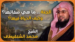 الشيخ محمد الشنقيطي وصف الجنة ماذا يري المؤمنون في الجنة بث مباشر 