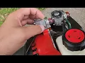 HYPER TOUGH H2500 Weed Eater Trimmer TUNE-UP Carburetor Fuel Filter Spark Plug Change 2-Cycle