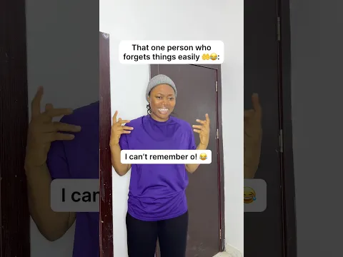 That one person who forgets things easily 🤲😂 #shorts #relatable