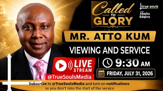Mr Atto Kum Funeral Viewing Final Tribute Called to Glory