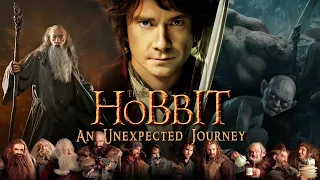 The Hobbit An Unexpected Journey 2012 Movie Martin Freeman Ian McKellen React And Reviews 