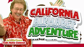 The California Alphabet Adventure! | Jack Hartmann
