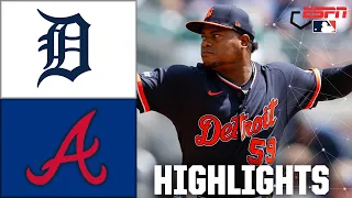 Detroit Tigers vs Atlanta Braves Full Game Highlights ESPN MLB
