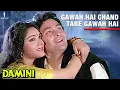 Download Lagu Gawah Hai Chand Tare | Damini | Full Song | Kumar Sanu, Alka Yagnik | Rishi Kapoor, Meenakshi