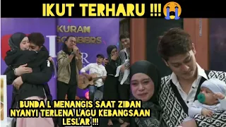 TERHARU ! Lesti Billar Menangis Saat Zidan Nyanyi TERLENA Lagu Kebangsaan LESLAR !!!