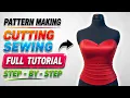 Perfect Fit Bodice Pattern Making Cutting Sewing Tutorial