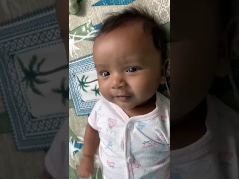 Nee nadigan da… baby cute 🥰 double reaction😘 #shorts #baby