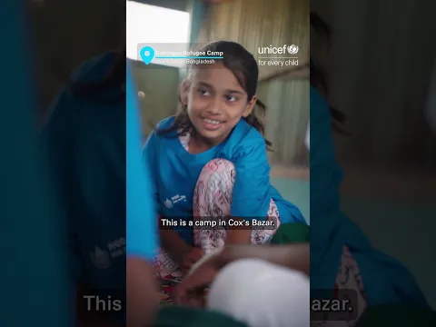 Play, Learn, Stay Healthy: Hygiene Games for Rohingya Children 🎲 | UNICEF in Bangladesh | 2026
