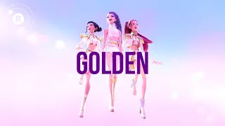 HUNTRIX & KPop Demon Hunters Cast - Golden (8D AUDIO) (Lyrics)