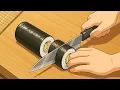 ASMR Sushi Roll - Tuna Pickle Relaxing Anime Cooking Sounds