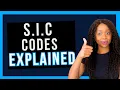 UK LIMITED Company SIC Codes Standard Industrial Classification Explained