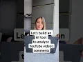 I built a small AI tool to analyze sentiment in YouTube comments