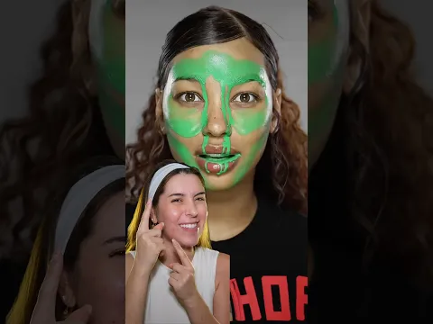 BASTIDORES TREND GLITCH 🤖 comenta aqui pro resultado #maquiagem