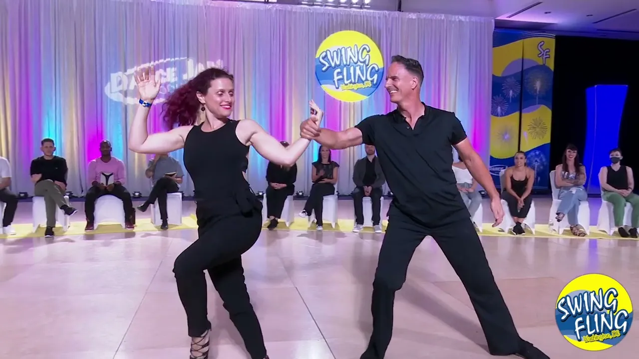 Swing Fling 2022 Invitational Jack & Jill Gary McIntyre & Flore Berne
