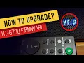 How to Upgrade Sony HT-G700 Firmware Software