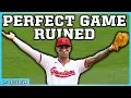 Batter breaks an unwritten rule to end a perfect game a breakdown