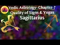 Sagittarius as a Dual  – Jupiter, Fire Element, Sattva Guna & Conjunctions