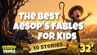 The Best Aesop's Fables for Kids | 10 Moral Stories | Kids Songs & Nursery Rhymes