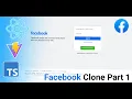 How To Create Facebook Clone With React And Typescript 2022 Part 1 - Login Page