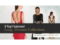 9 Top Featured Long Dresses Collection By Betsy Adam Winter 2017