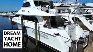 WHY SO CHEAP? 🤯 2004 Cheoy Lee 81 Sport Power Yacht Liveaboard