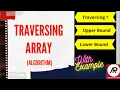 Traversing an Array Algorithm