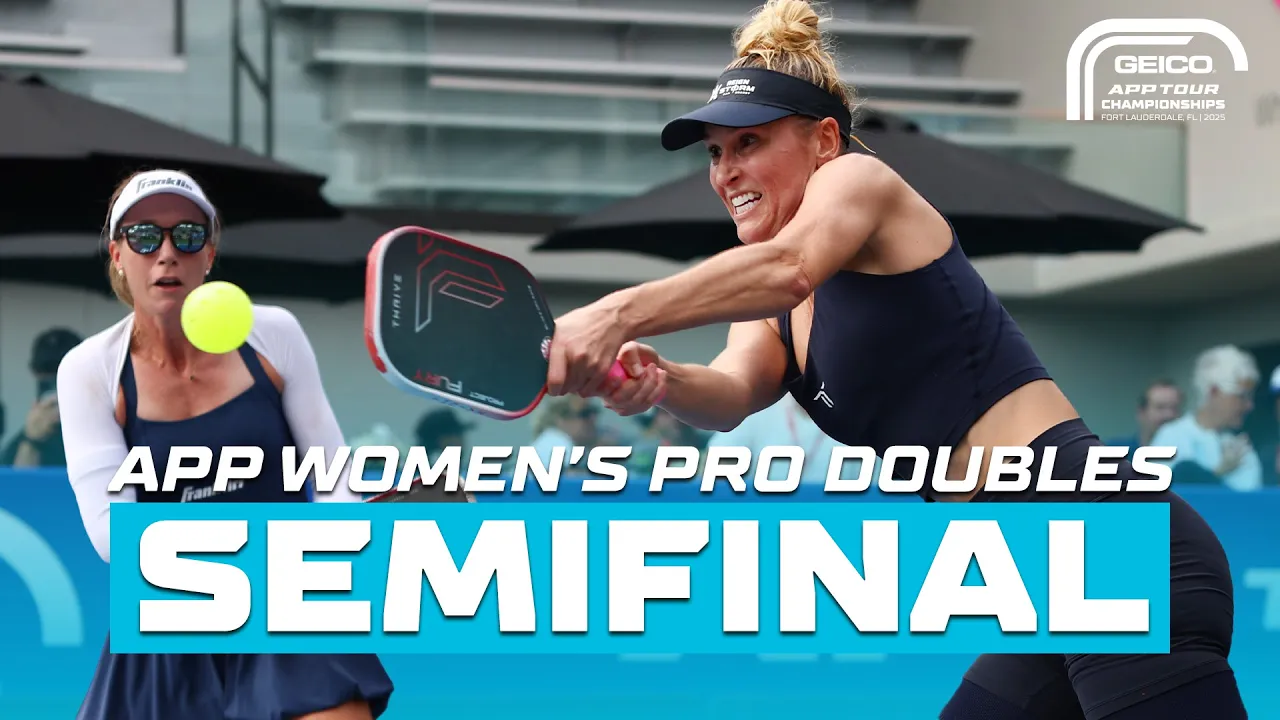 Jill Braverman & Megan Fudge vs. Bobbi Oshiro & Daria Walczak in Women's Pro Semifinal | APP Tour