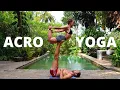 Baby steps of Acro Yoga