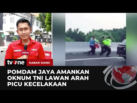 Oknum TNI yang Lawan Arah di Tol MBZ Diamankan Pomdam Jaya