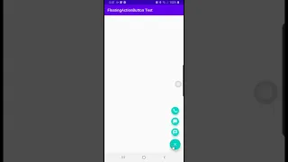 Android Expandable FloatingActionButton demo