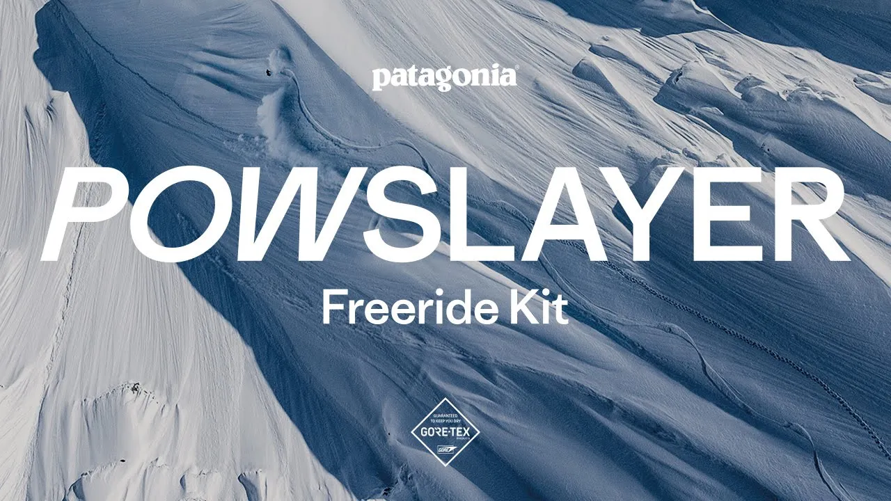 Patagonia — Patagonia POWSLAYER - Freeride Kit (YouTube video ad)