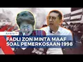 Download Lagu Usai Dicecar DPR, Fadli Zon Minta Maaf Terkait Pernyataannya soal Pemerkosaan Massal 98 | SAPA MALAM