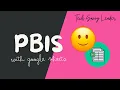 PBIS with Google Sheets