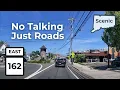 Scenic Sunny Drive Milford to Orange via West Haven Connecticut Route 162 East