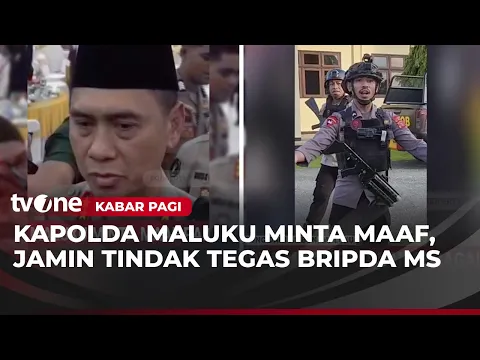 Kapolda Maluku Minta Maaf soal Brimob Aniaya Pelajar