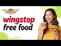 How to get 100 free food at wingstop 2026