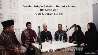 ini dia pengisi suara doa dan istighfar sebelum berbuka puasa 1444h 2023m