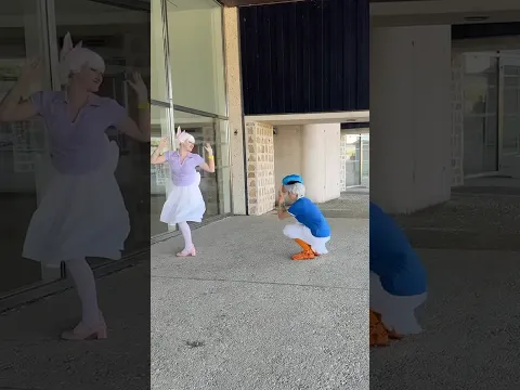 Version Donald Duck x Daisy Duck 💕 #donaldduck #cosplay