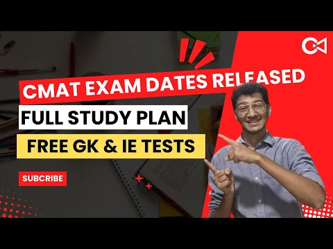 Download MP3 CMAT 2024 How to Cover Full Portion | Daily Study Plan | Free Material | Crack Every Test