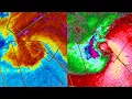 Springtown TX tornado radar loop KFWS
