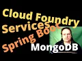 Spring Boot Cloud Foundry Services And Mongodb