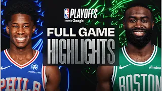 76ERS at CELTICS FULL GAME 2 HIGHLIGHTS April 21 2026