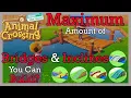 What s the Maximum Amount of Bridges Inclines you can build in Animal Crossing New Horizons