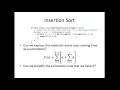 Insertion Sort - Data Structures