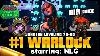 Official Warlock lvl 70-80 Dungeon Leveling Guide BEST Leveling Setup for Warlock WOTLK Classic