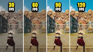 FPS Comparison 🤯 | Testing 10FPS to 120FPS in PUBG Mobile + Sound Guide