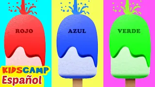 Aprende los Colores con Helados🍦| Dibujos Animados Para Niños | Campo Infantil