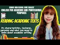 Reading Academic Texts characteristics features purposes what to remember - EAPP Senior High